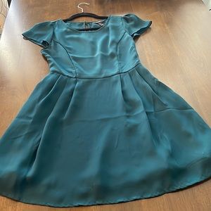 Forever 21 size small teal dress